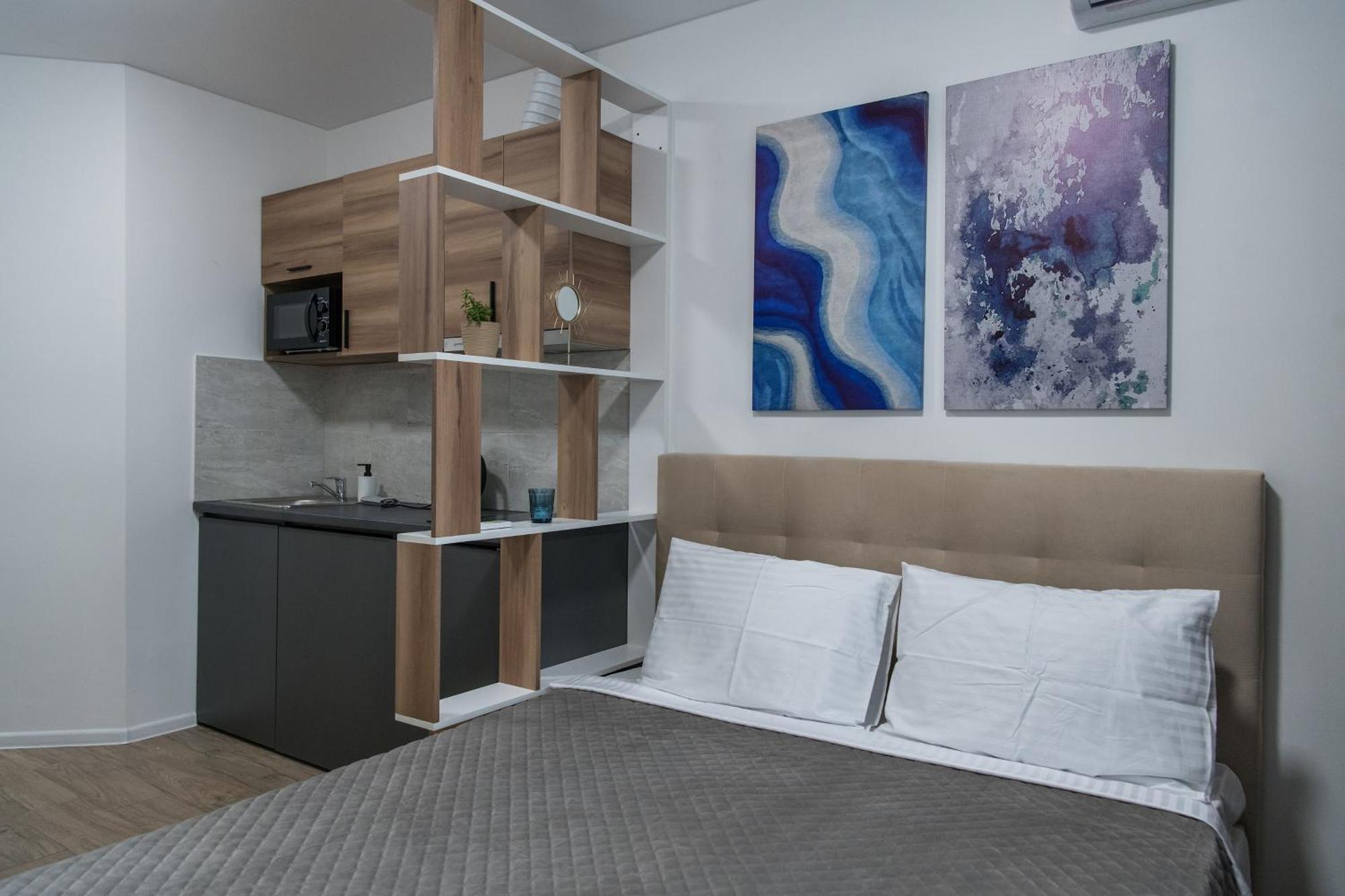Myfreedom Апартаменти Метро Бориспільська Kiev Exteriör bild